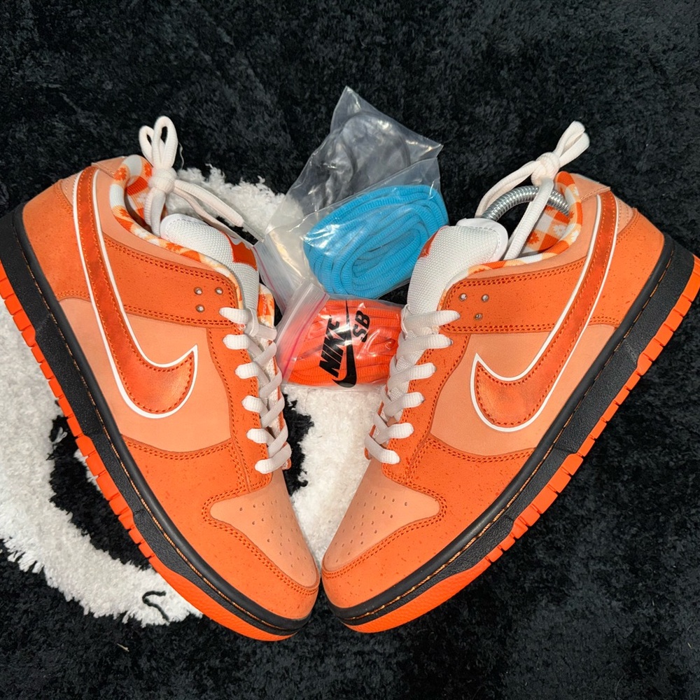 Nike sb dunk orange lobster